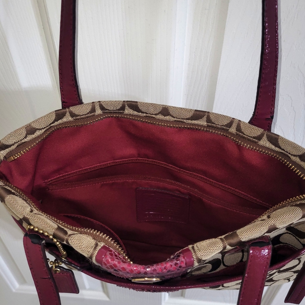 Authentic Coach Purse - Picture 2 of 5